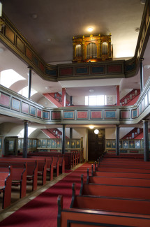 Inneraum St. Laurentius in Flachslanden